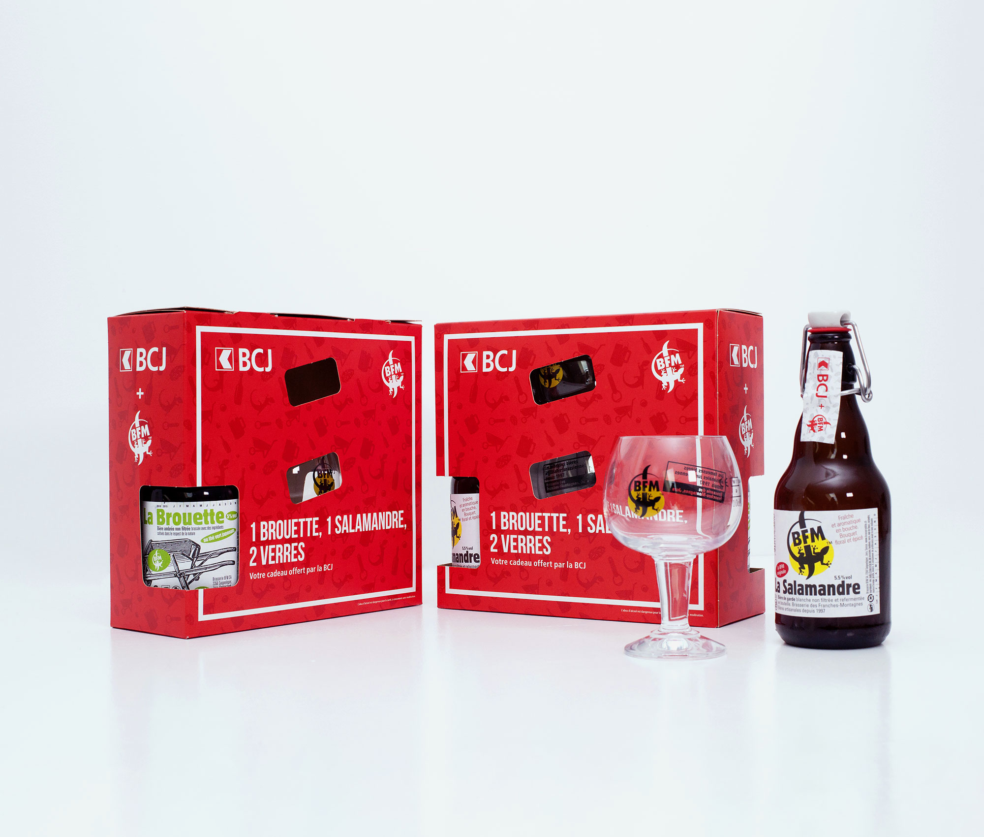 Pack de bière à occasion de AG de la BCJ.